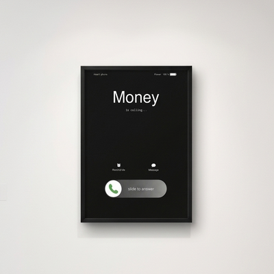 MONEY IS CALLING POSTER